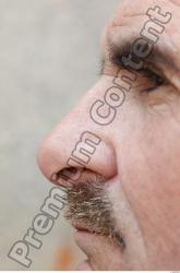 Nose Head Man Slim Overweight Street photo references